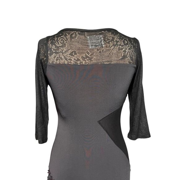 Pencey Lencerzy Black Lace & Sequin Dress Size 0 - Picture 5 of 7